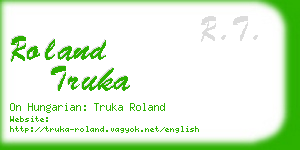 roland truka business card